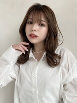 ザック ヴィ(ZACC  vie)&nbsp;レイヤーカット/セミロング/艶カラー/学割U24