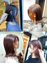 【さりげなくオシャレを楽しむならイヤリングカラー☆】[ダブルカラー/ケアブリーチ/men's/メンズカット]