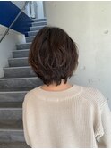 ニュアンスショートパーマ