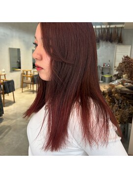 ミント(mint) ☆ブリーチなし!!オレンジカラー!!☆