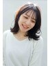 [前髪カット・顔周りカット]+選べるカラー+TR☆/￥9000