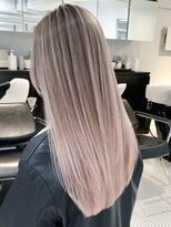 シオン(shion)&nbsp;マロンベージュホワイトブロンド似合わせカット_ba377891