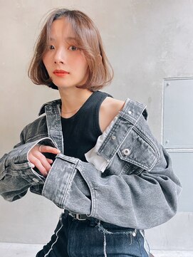 エイミー(Aimee) Aimee町田 アッシュブラウン×ワンカールボブ