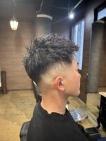 ワンワンオー バーバーショップ 博多店(@110 BARBER SHOP) 20代30代40代【濡れパン】濡れパン/メンズカット
