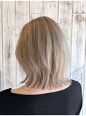くびれショート×シフォンベージュ