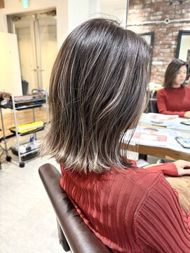 エイトタマプラ たまプラーザ店(EIGHT tamapla) 【EIGHT渡辺】白髪ぼかしハイライト【たまプラ】