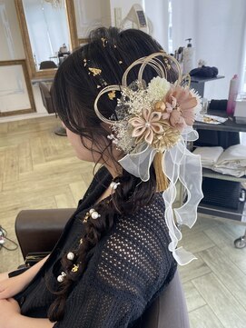 コワファースト 大分(COIFF1RST) 成人式/前撮り/ヘアセット/編みおろし/高校生