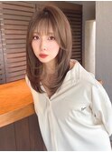 髪質改善/ベージュ/縮毛矯正