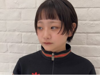 カット ドット 吉祥寺(cut.)の写真/【吉祥寺】お洒落なショート/ボブを楽にスタイリングできる！【ブリーチ/ダブルカラー/インナーカラー】