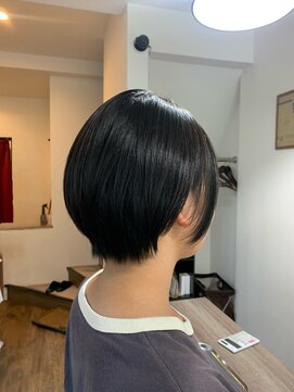 ビューティーラボ 関学前店(Beauty Labo) 酸性ストレート×耳かけマッシュショート