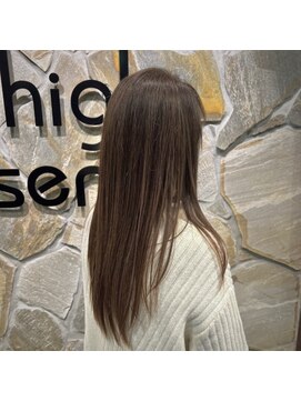 ナチュラルハイセンス 本店(natural high sense) ロング 髪質改善トリートメント 似合わせカット/町屋駅