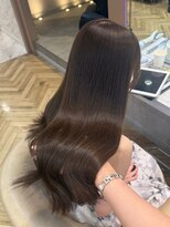 ロンド フィーユ(Lond fille)&nbsp;暗めカラー/韓国風巻き/レイヤーカット/髪質改善/縮毛矯正/銀座