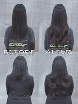 リップ 大阪本店(LIP)&nbsp;【レミー100%最高級人毛/ロング】シールエクステ60枚+カラー