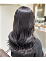 リエットヘアー 杢左店(Lie-et. hair)&nbsp;艶めくアッシュグレージュ！西尾市で上品な大人スタイル