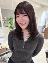 シキ(SIKI)&nbsp;レイヤーカット/レイヤー/秋カラー/髪質改善/韓国レイヤー