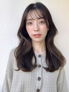 カバーヘア ブリス 志木南口駅前店(COVER HAIR bliss) くびれロングレイヤー/オリーブグレー/韓国ヘア◎髪質改善p志木