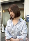 ボブ/切りっぱなしボブ
