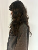 ランド(LAND)&nbsp;オリーブブラウン　ロングウェーブ