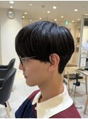 メガネでも浮かないナチュラル最強マッシュ