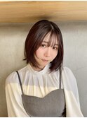 結んでも可愛いレイヤーボブ