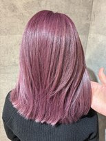TONE（トーン）by Chara 池袋 髪質改善 ダブルカラー 【4月上旬OPEN（予定）】&nbsp;色っぽレイヤーのピンクカラー【池袋東通り】