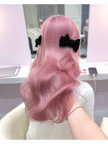 メル 表参道(Mel)&nbsp;ハイトーンでも艶髪叶う！シャイニーピンク♪
