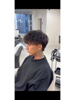 ゴールド 京都 三条(GOALD)&nbsp;シャドウパーマスパイラルツイスト刈り上げ