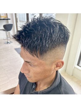 LXヘアー(LX HAIR)の写真/《マンツーマン×気軽に通える価格◎》すぐ気になるメンズだからこそ低価格で！毎回のお手入れにおすすめ！