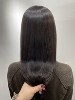 アトレ 梅田店(attrait)&nbsp;縮毛矯正×アッシュグレージュ