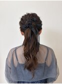 ヘアアレンジ/ヘアセット/お呼ばれヘア