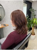ダークパープル/ナチュラルショート/ミルクブラウン/夏/松戸