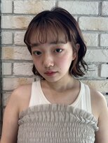 リトル ソルト 渋谷(little×salt) ボブパーマコテ巻き風パーマゆるめパーマ