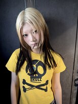 .elice 心斎橋 ダブルカラー/ウルフレイヤーカット【9/1NEWOPEN(予定)】 フェイスフレーミングカラーショートウルフミディアムレイヤー