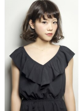 キープへアデザイン(keep hair design) 大人可愛い☆前下がりカールボブ【keep hair desigin.木田昌吾】