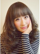 ヘアーケー(hair K)&nbsp;落ち着いた感だけどかわいい！モテ確実！カールスタイル