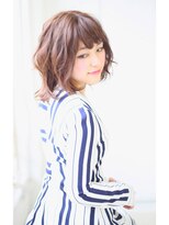 美容室 パルス 静岡鷹匠店(PALS)&nbsp;ゆるふわニュアンスパーマで大人かわいいロブに