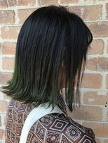 ヘアメイクエイト 丸山店(hair make No.8)&nbsp;【担当＊岩切祐樹】グラデーションカラー×グリーン