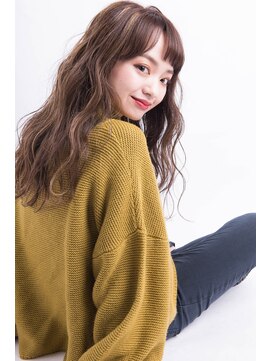 リジョイスヘア エン(REJOICE hair EN) ヌーディーブラウン×ハイライト【REJOICEhair-EN-根本亜弥】