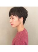 黒髪ベリーショートstyle☆