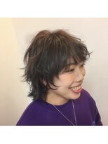 ブランコ&nbsp;ナチュラルグレー×マッシュウルフ