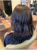 黒髪卒業!カーキアッシュカラー