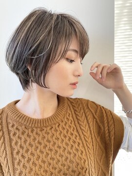ミチオ ノザワ ヘアサロン ギンザ(Michio Nozawa HAIR SALON Ginza) 似合わせカット×くびれショート【瀧上丈司】