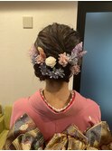 振袖ヘアアレンジ♪
