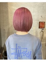 アティック ヘアーデザインアンドリラクゼーション(attic hair design&relaxation) ピンクカラー