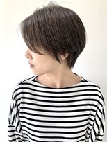 フォーク FOLK&nbsp;【FOLK】透明感カラー&似合わせカット☆ザクザクベリーショート