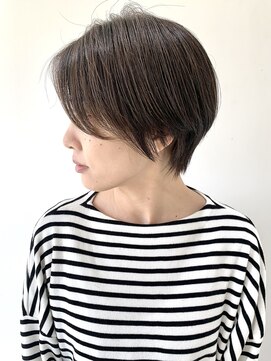 フォーク FOLK 【FOLK】透明感カラー&似合わせカット☆ザクザクベリーショート