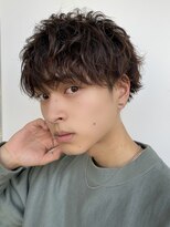 バイフィフス 原宿/表参道(by fifth)&nbsp;波巻きツイストスパイラルパーマツーブロック刈り上げ