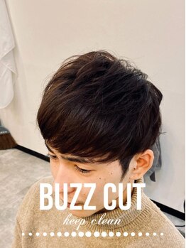 バズカット キープクリーン(BUZZ CUT keep clean)の写真/葛飾・足立区エリアでもトップクラスの、リーズナブルな価格で叶う似合わせカット！価格以上の仕上がりへ。