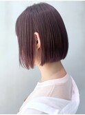 レイヤーカットボブ_ホワイトグレージュネビージュ_ba304851