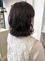 キャアリー(Caary)&nbsp;福山美容室caary大人気ミディアムパーマスタイル